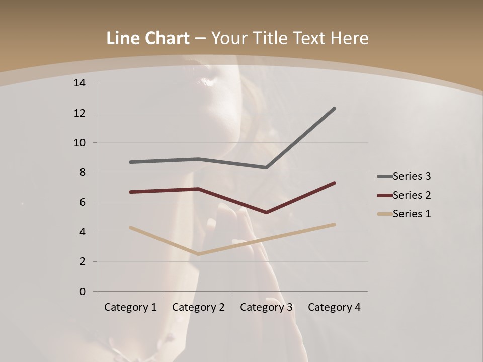 Christ Beauty Love PowerPoint Template