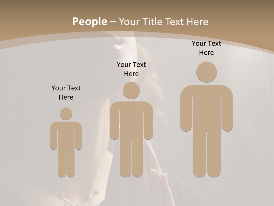 Christ Beauty Love PowerPoint Template