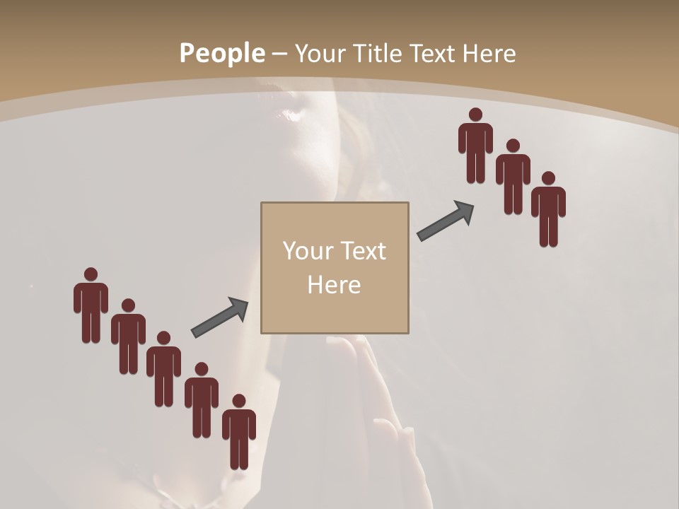 Christ Beauty Love PowerPoint Template