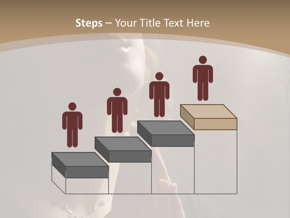 Christ Beauty Love PowerPoint Template