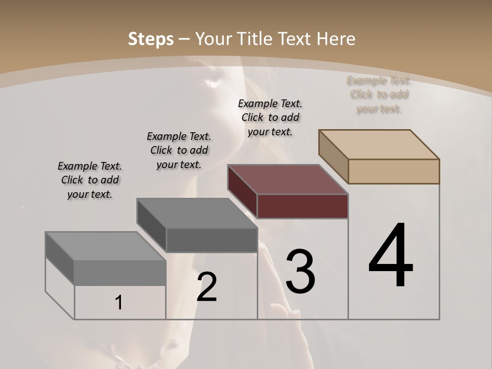 Christ Beauty Love PowerPoint Template