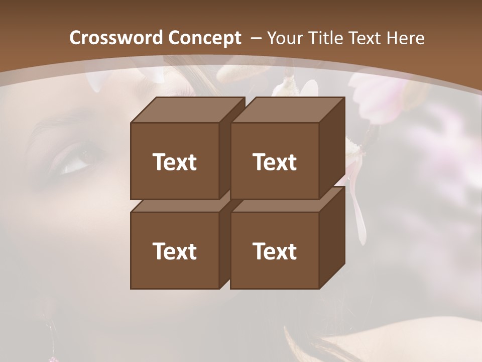 Spa Bokeh Spring PowerPoint Template