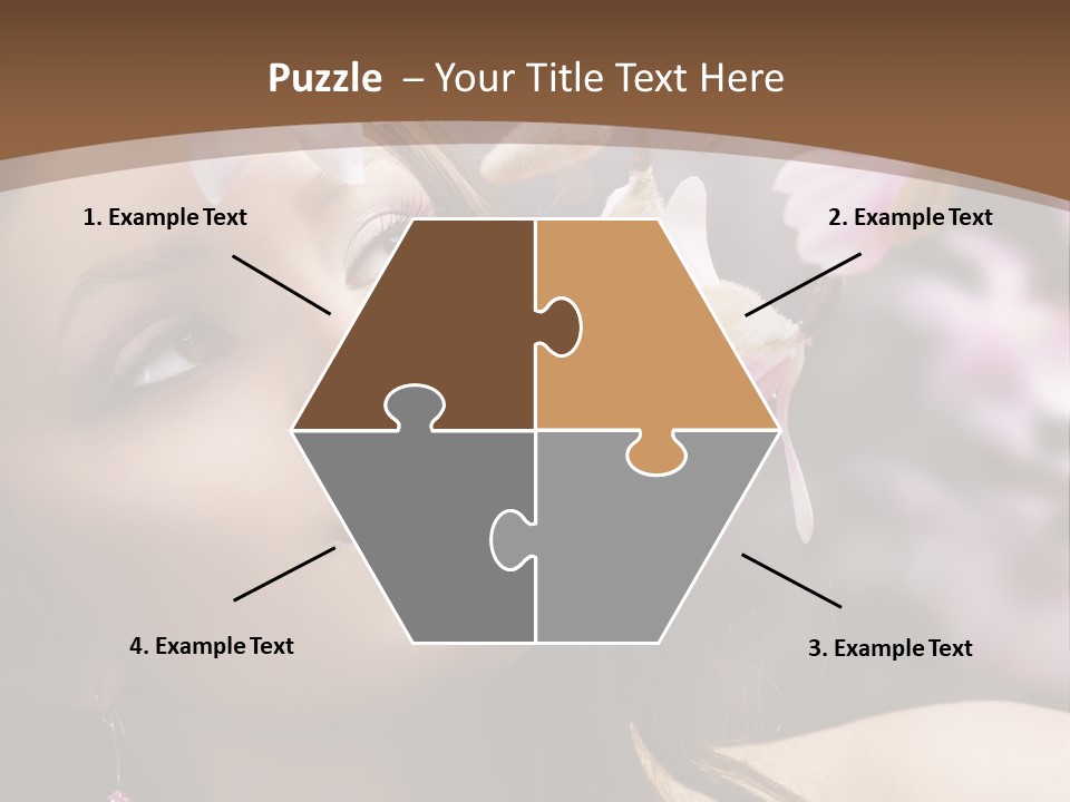 Spa Bokeh Spring PowerPoint Template