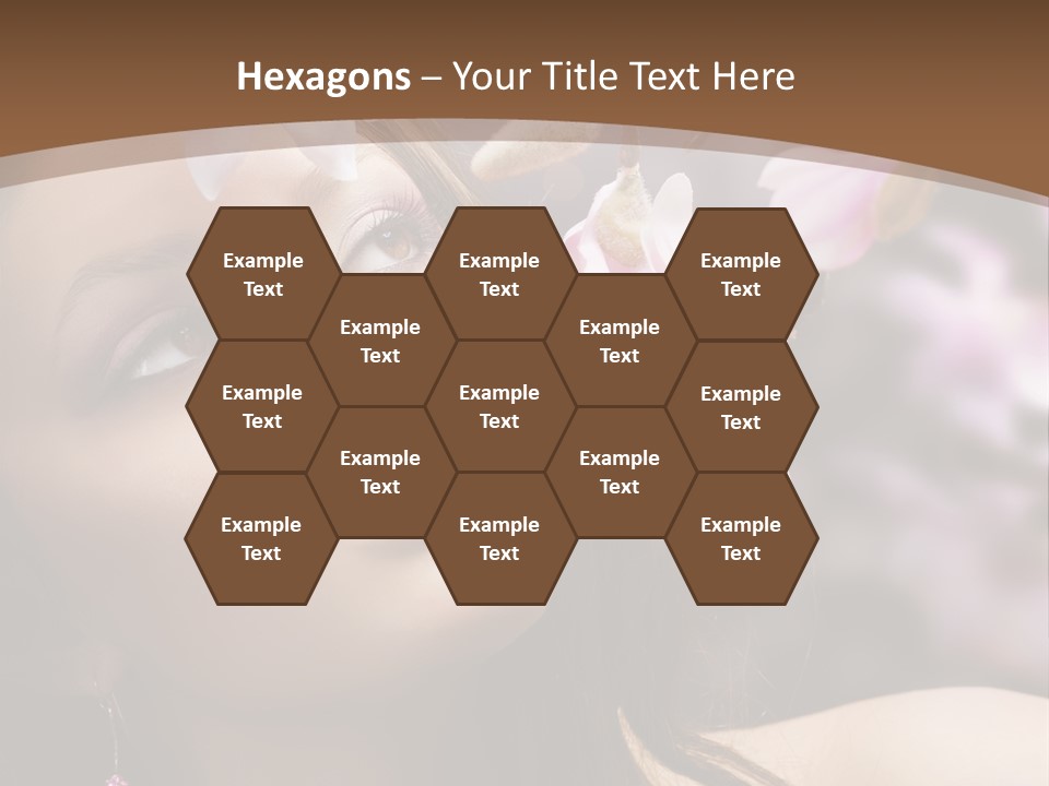 Spa Bokeh Spring PowerPoint Template