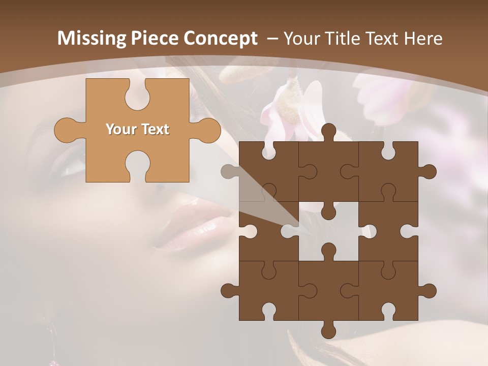 Spa Bokeh Spring PowerPoint Template