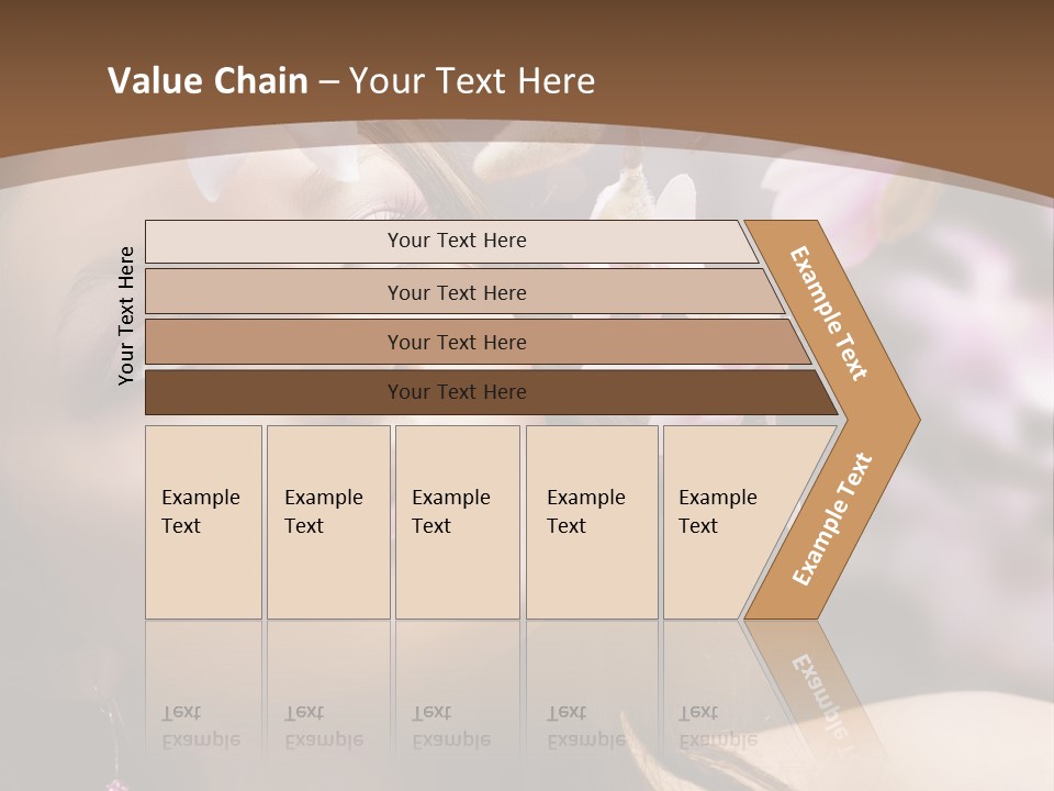 Spa Bokeh Spring PowerPoint Template