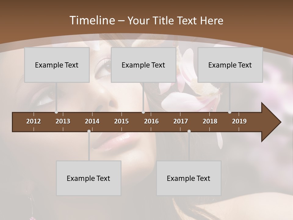 Spa Bokeh Spring PowerPoint Template