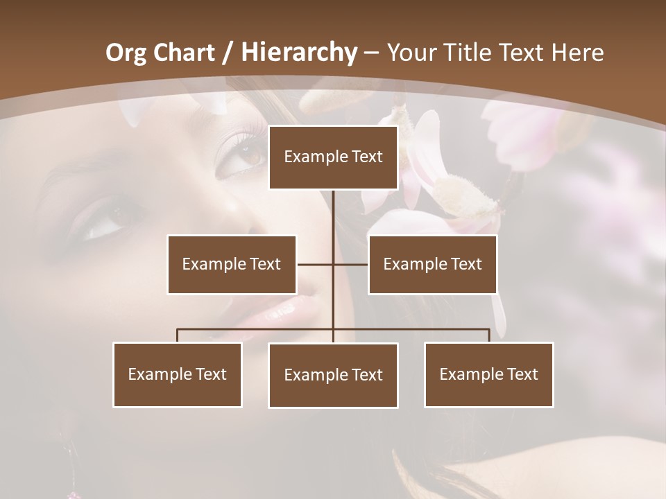 Spa Bokeh Spring PowerPoint Template