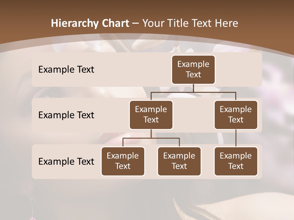 Spa Bokeh Spring PowerPoint Template
