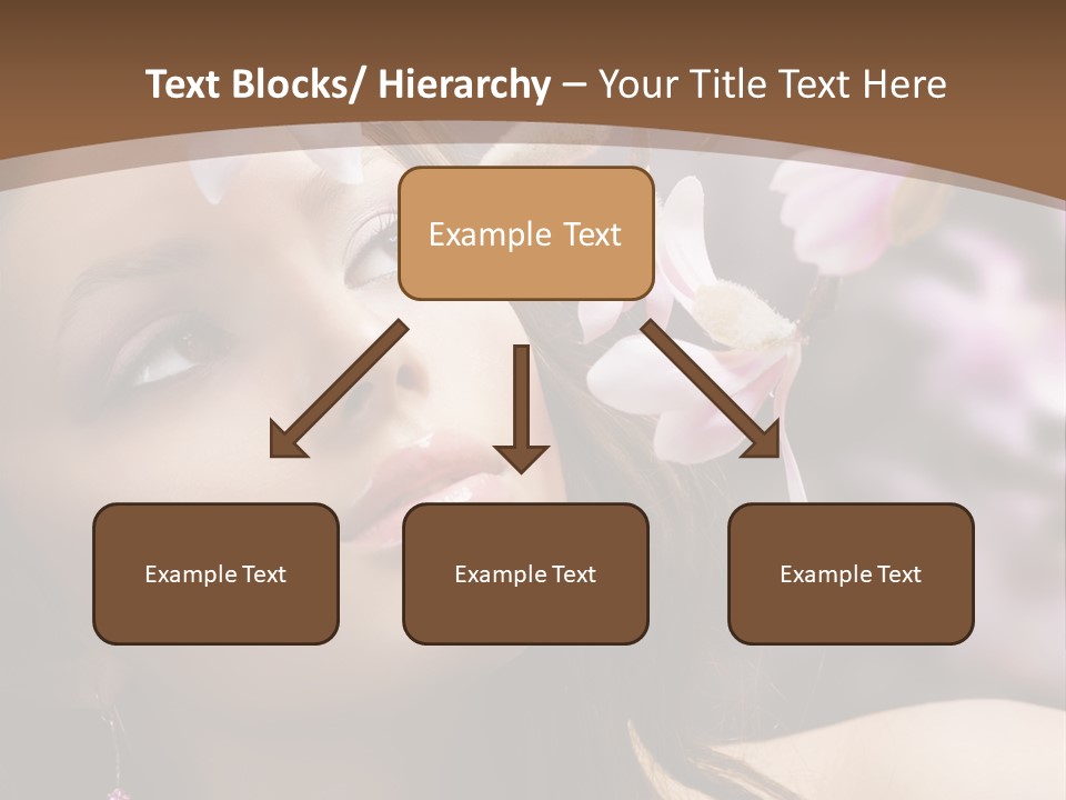 Spa Bokeh Spring PowerPoint Template