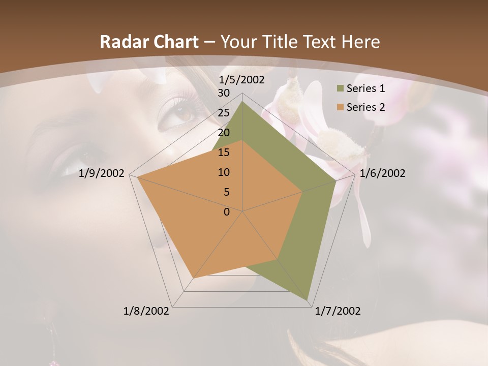Spa Bokeh Spring PowerPoint Template