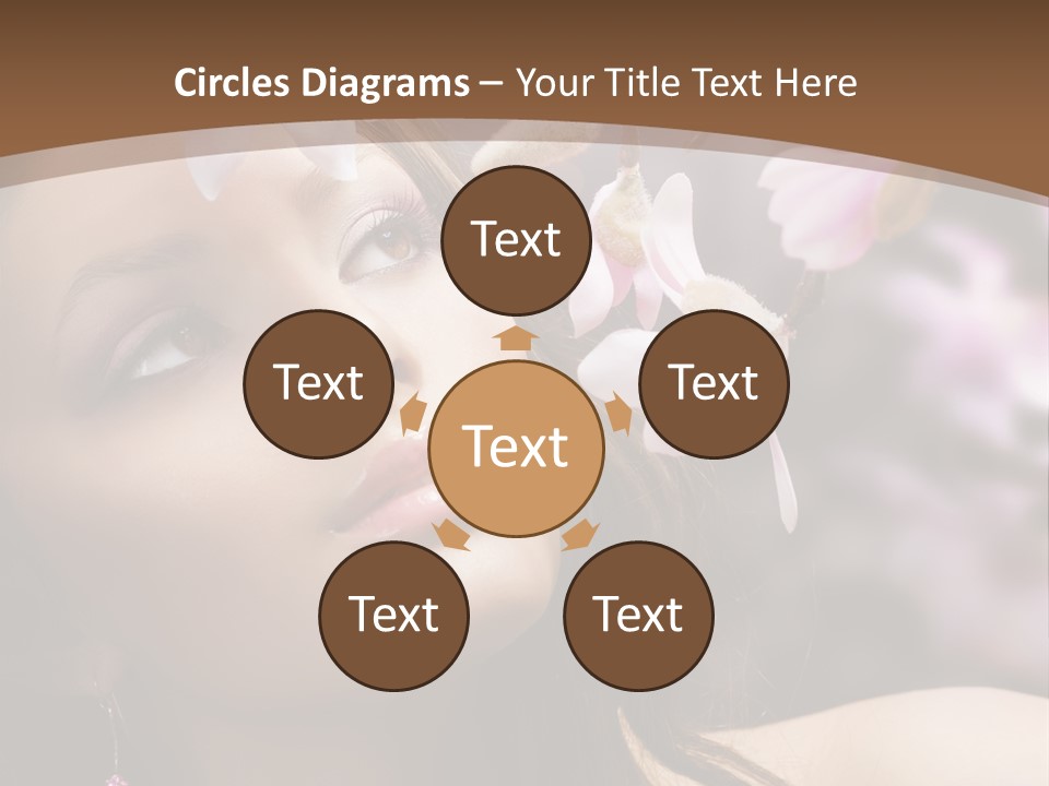 Spa Bokeh Spring PowerPoint Template