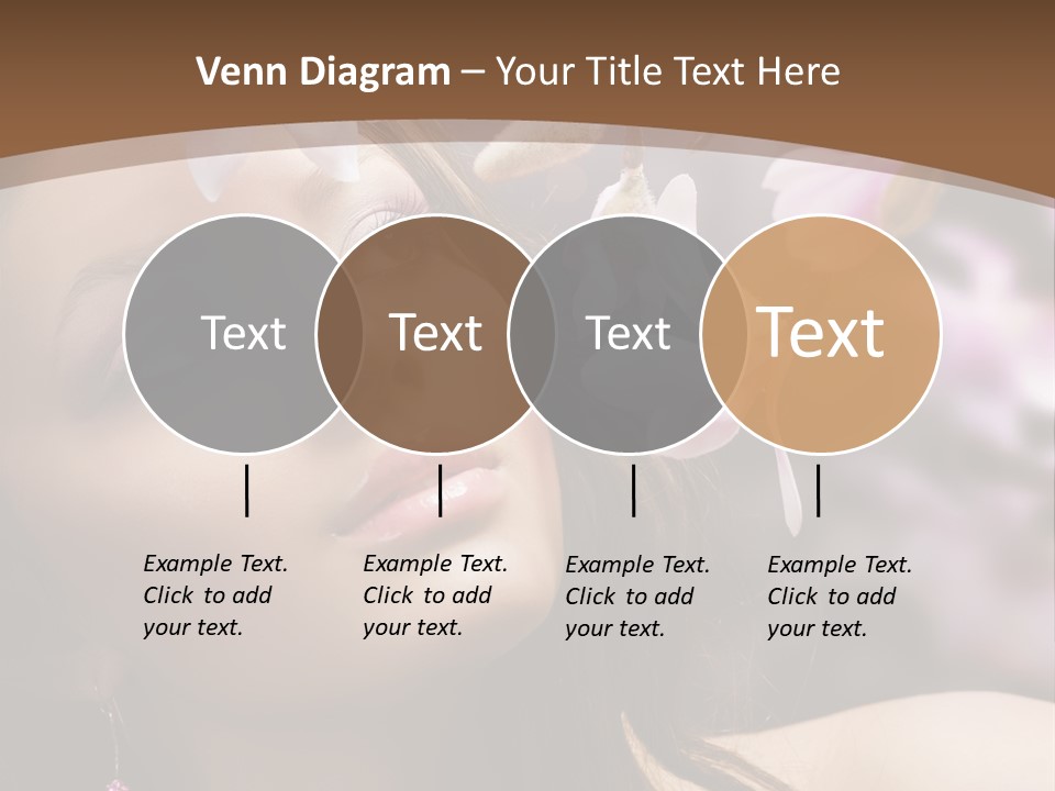 Spa Bokeh Spring PowerPoint Template