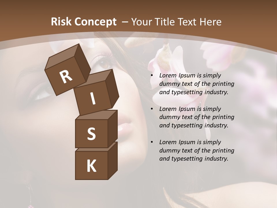 Spa Bokeh Spring PowerPoint Template