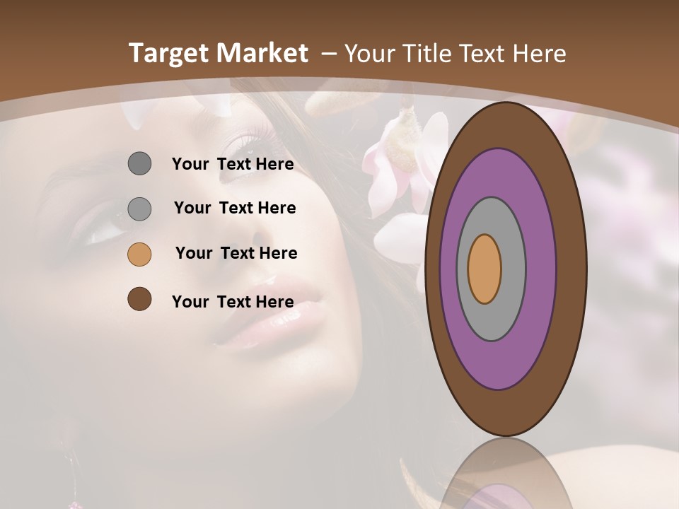 Spa Bokeh Spring PowerPoint Template