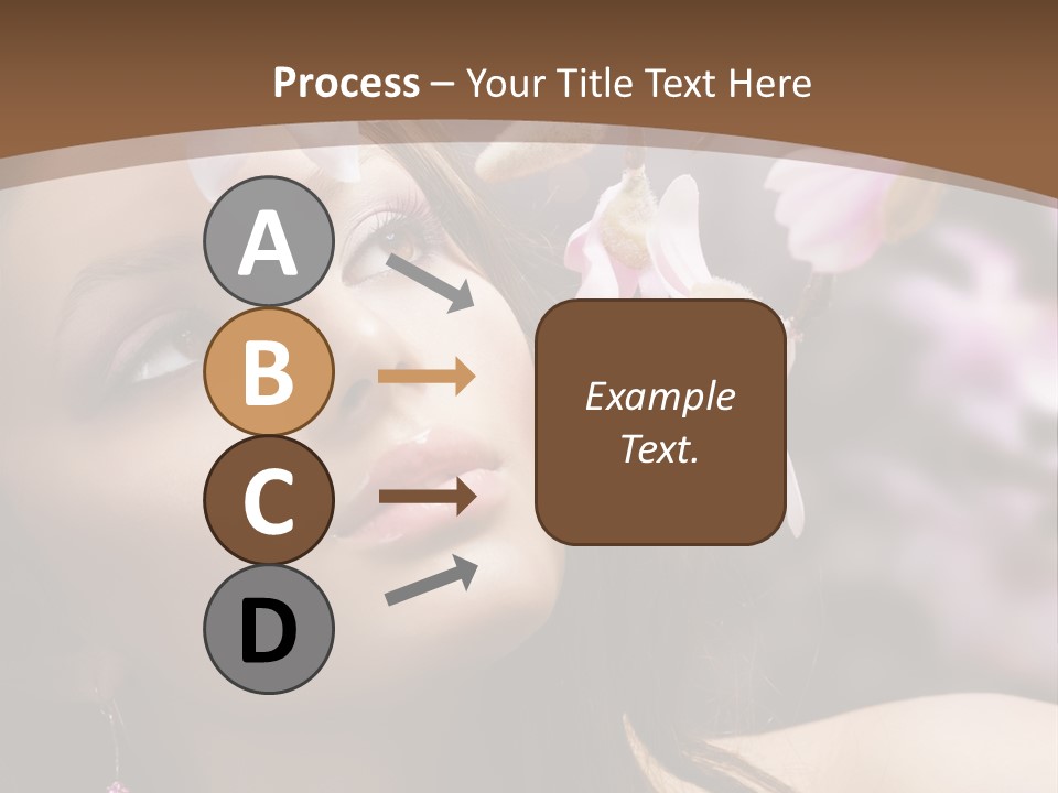 Spa Bokeh Spring PowerPoint Template