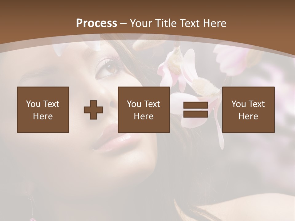 Spa Bokeh Spring PowerPoint Template