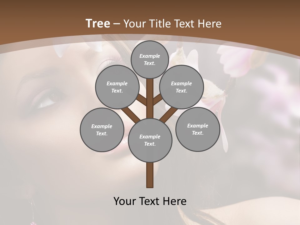 Spa Bokeh Spring PowerPoint Template