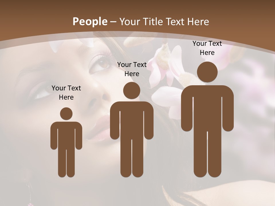 Spa Bokeh Spring PowerPoint Template