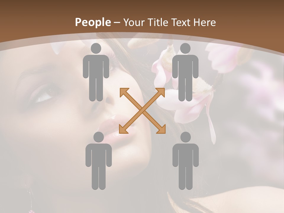 Spa Bokeh Spring PowerPoint Template