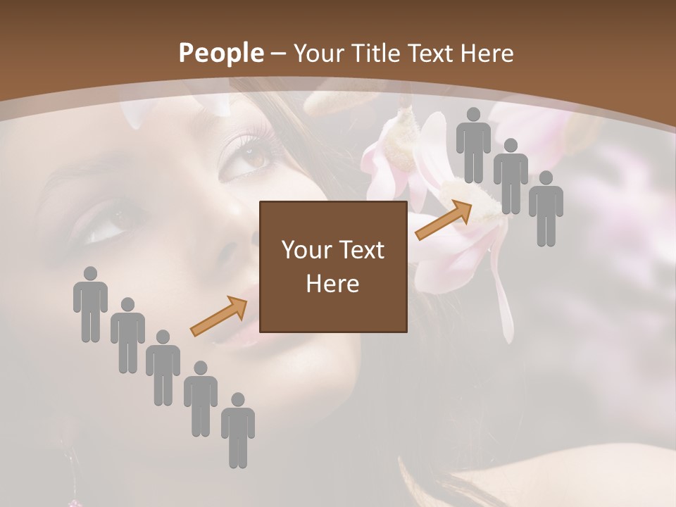 Spa Bokeh Spring PowerPoint Template