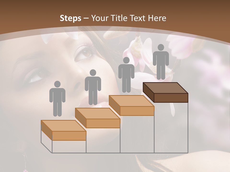 Spa Bokeh Spring PowerPoint Template