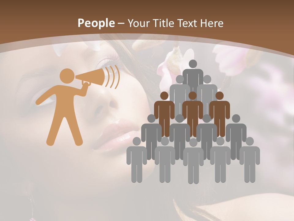 Spa Bokeh Spring PowerPoint Template