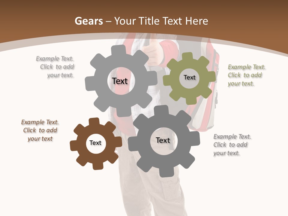 Length Book Sign PowerPoint Template