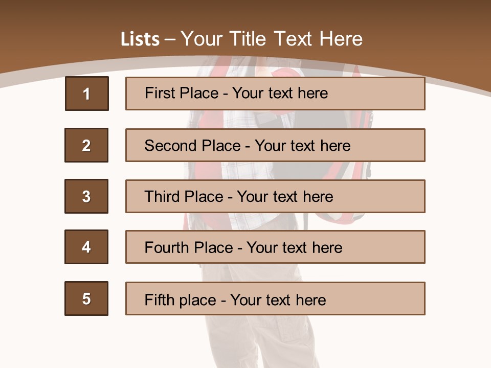 Length Book Sign PowerPoint Template