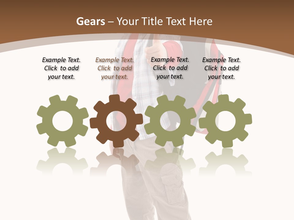 Length Book Sign PowerPoint Template