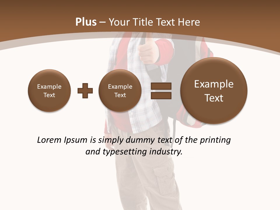 Length Book Sign PowerPoint Template