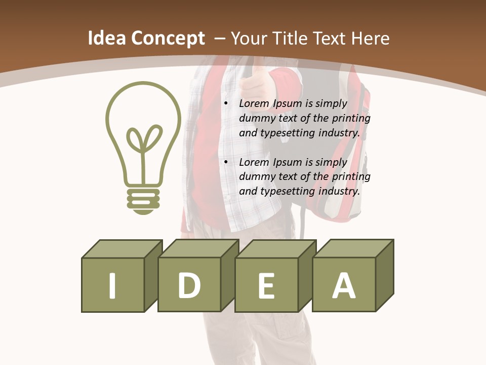 Length Book Sign PowerPoint Template