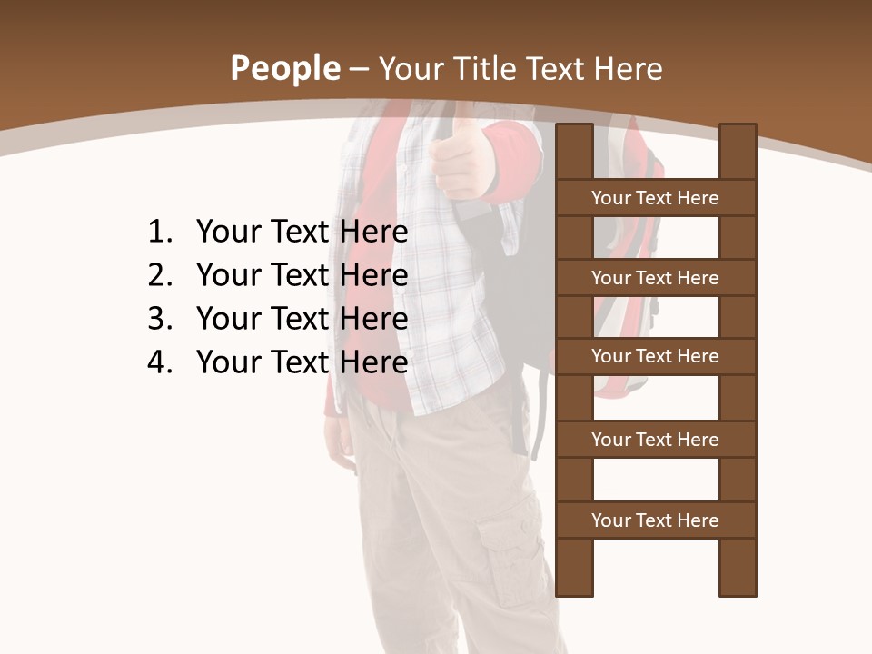 Length Book Sign PowerPoint Template