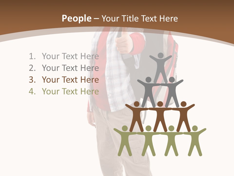 Length Book Sign PowerPoint Template