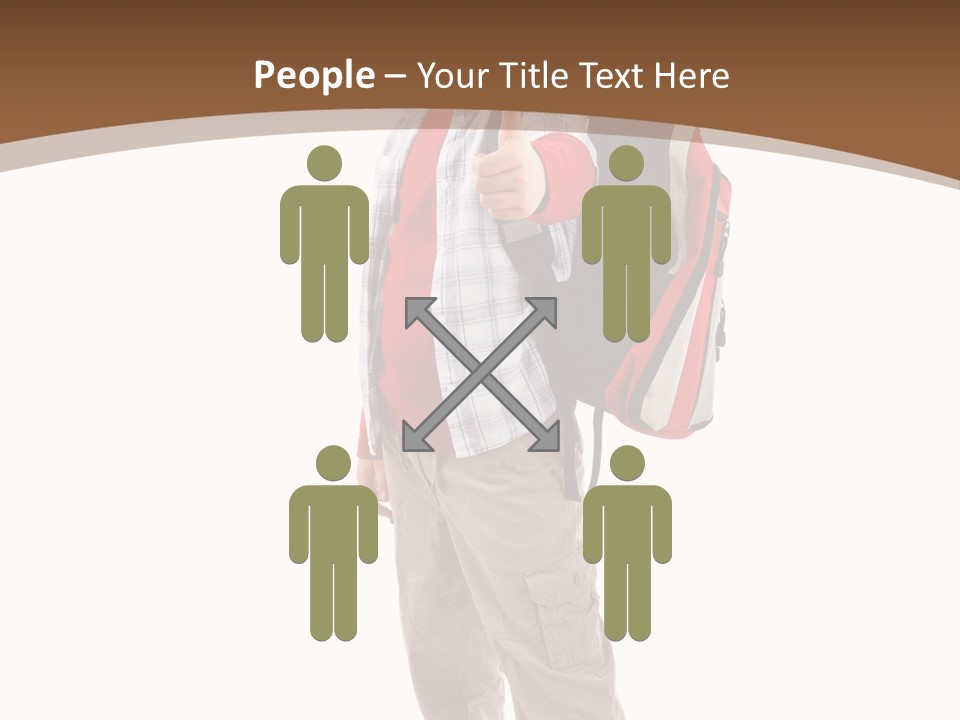 Length Book Sign PowerPoint Template