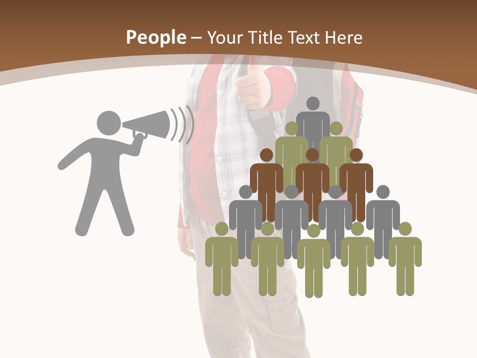 Length Book Sign PowerPoint Template