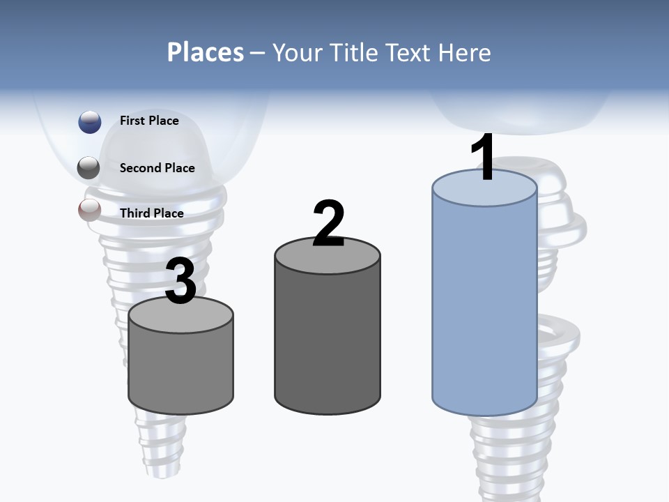 Treatment Pin Metal PowerPoint Template