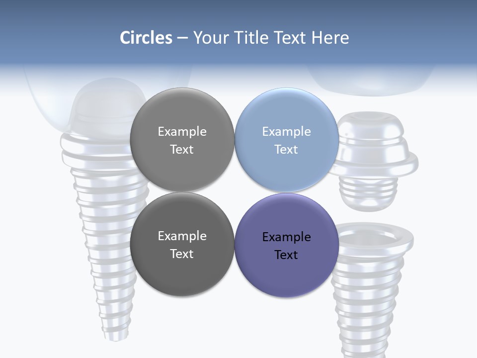 Treatment Pin Metal PowerPoint Template