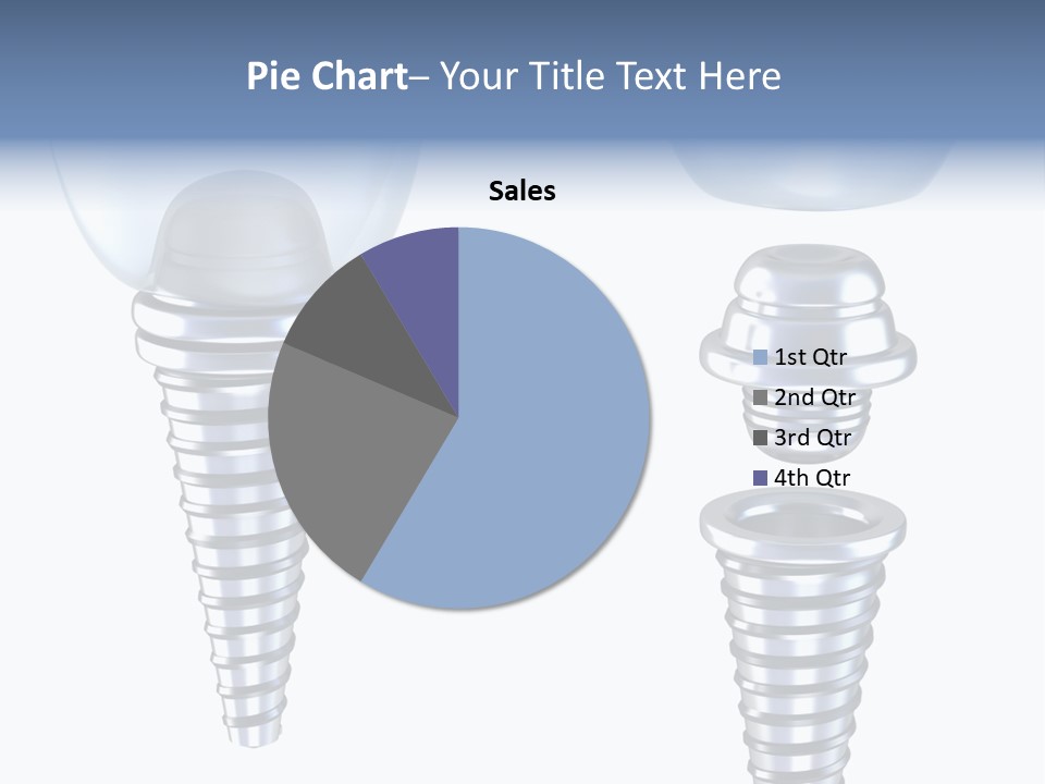 Treatment Pin Metal PowerPoint Template
