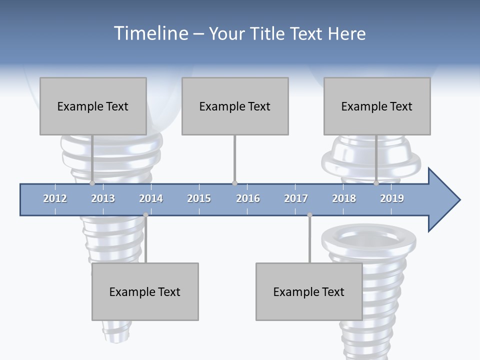 Treatment Pin Metal PowerPoint Template