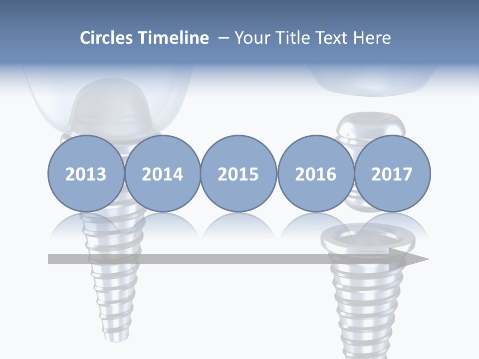 Treatment Pin Metal PowerPoint Template