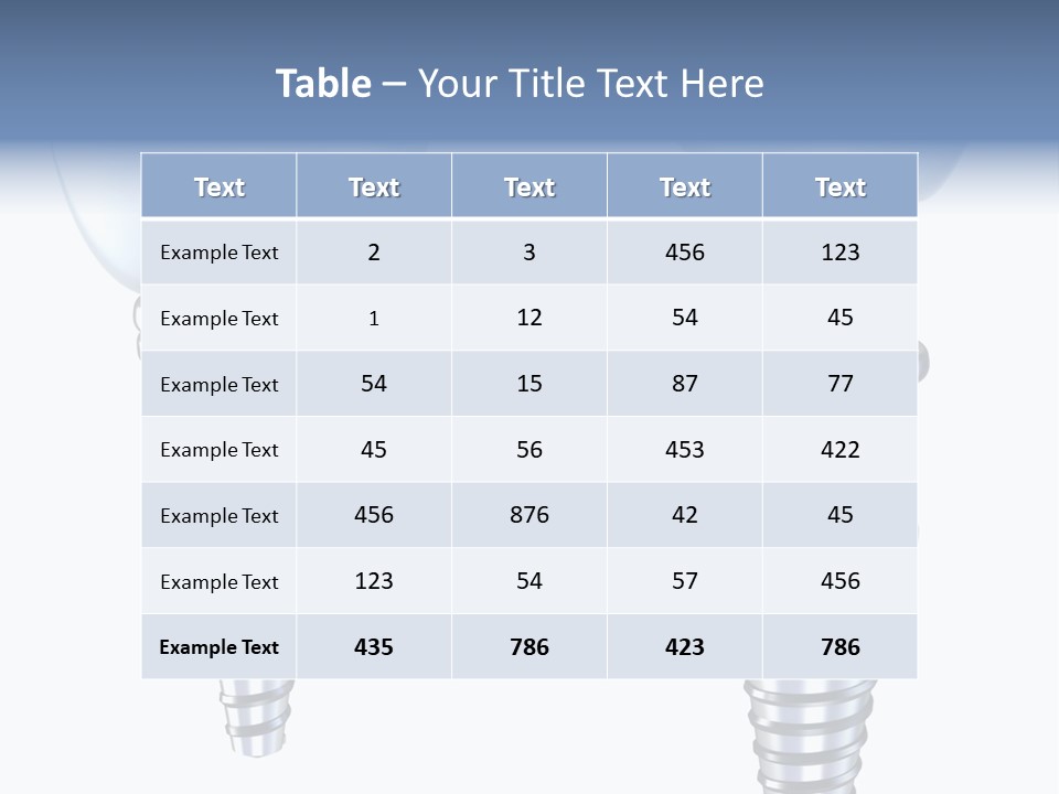 Treatment Pin Metal PowerPoint Template