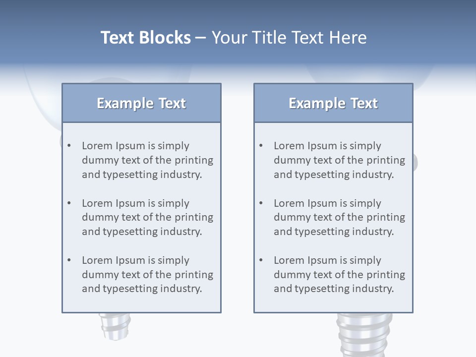 Treatment Pin Metal PowerPoint Template