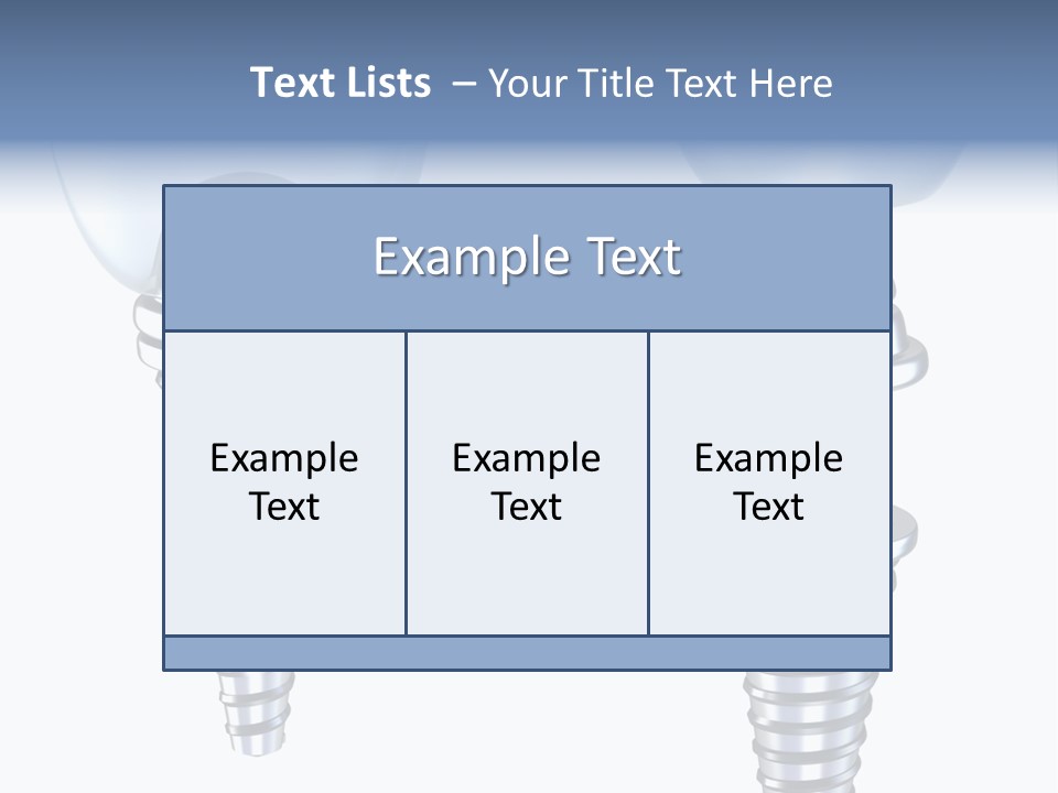 Treatment Pin Metal PowerPoint Template