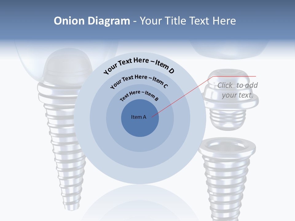 Treatment Pin Metal PowerPoint Template