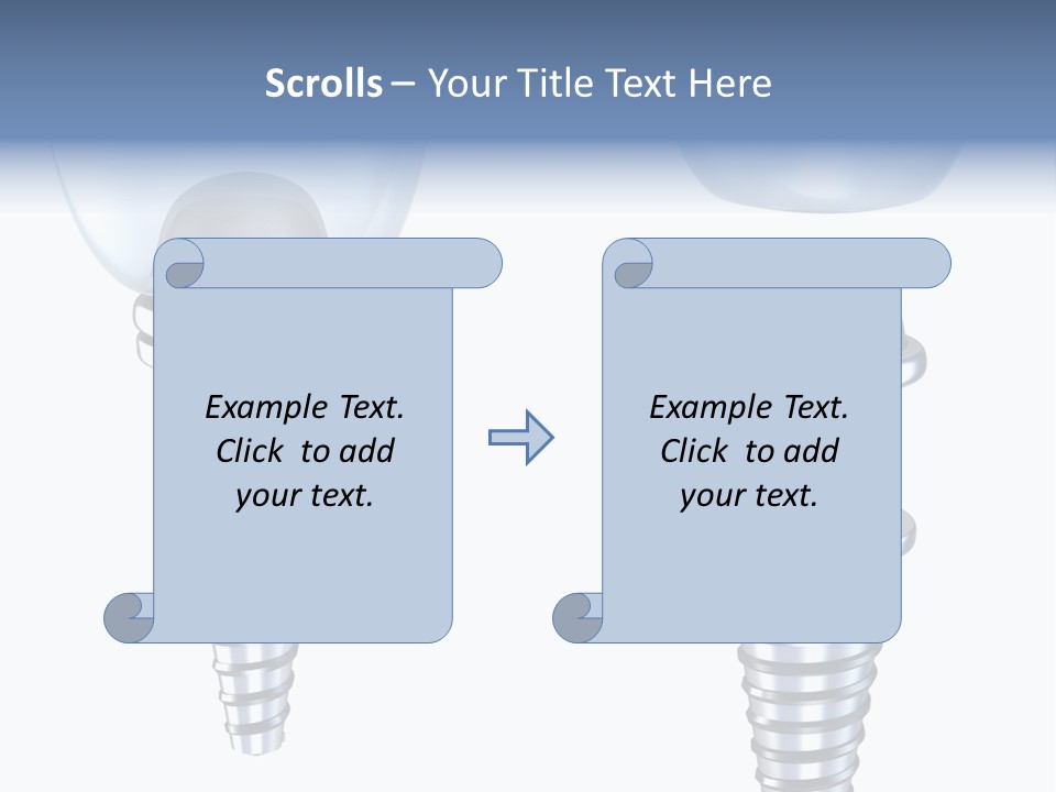 Treatment Pin Metal PowerPoint Template