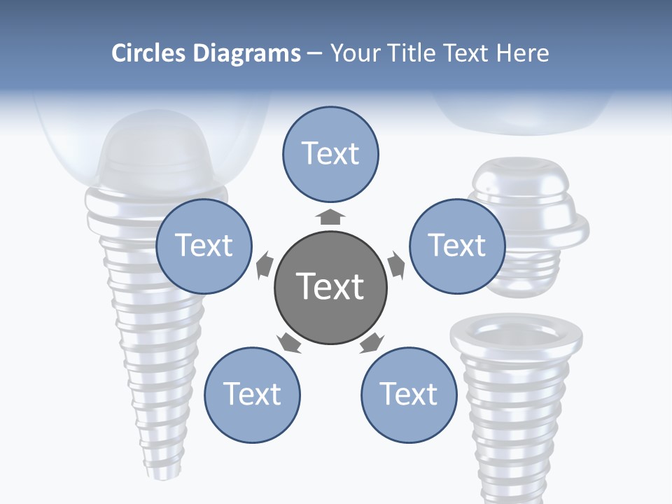 Treatment Pin Metal PowerPoint Template