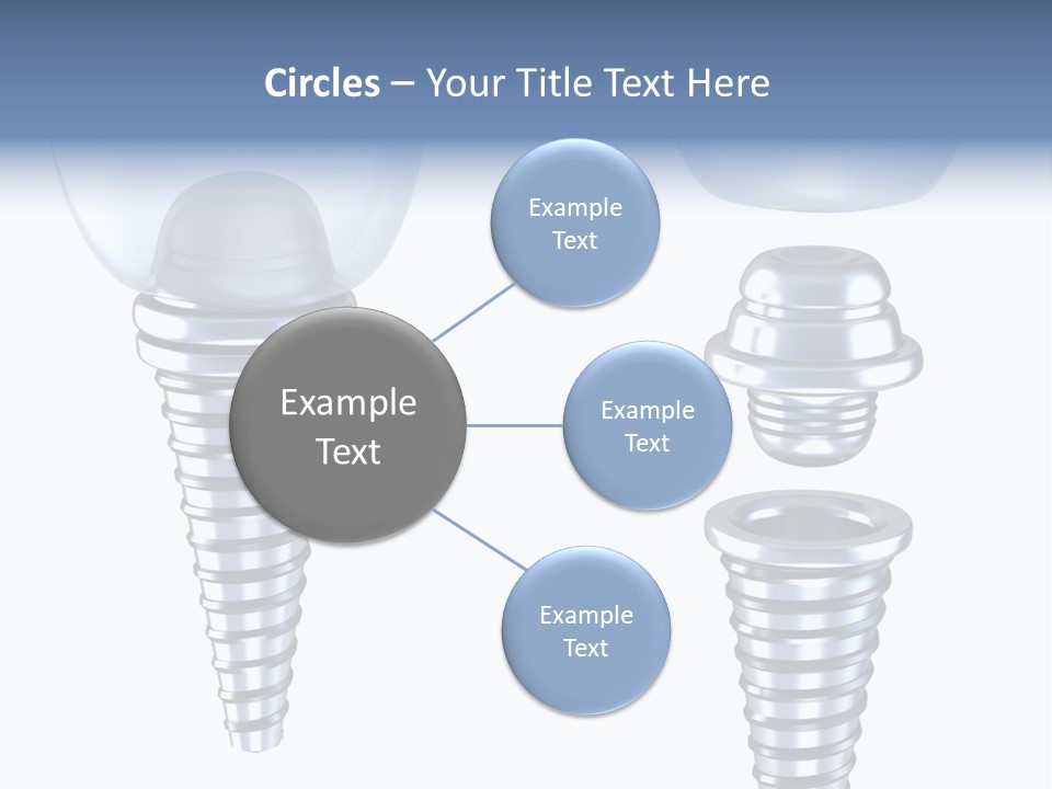 Treatment Pin Metal PowerPoint Template