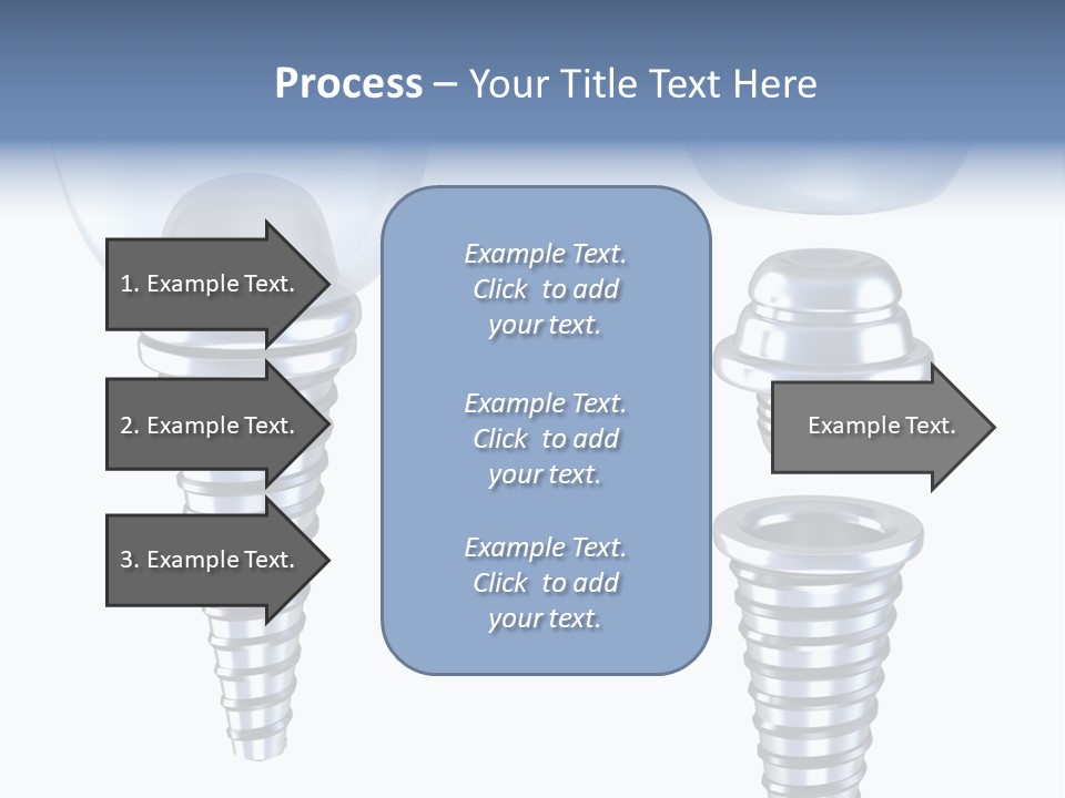 Treatment Pin Metal PowerPoint Template
