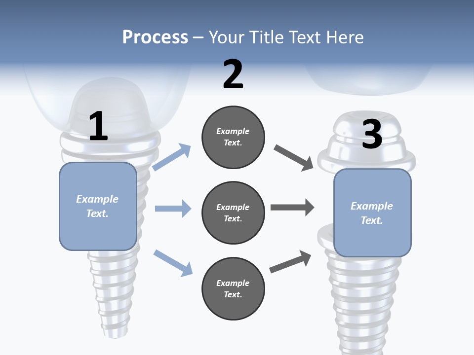 Treatment Pin Metal PowerPoint Template
